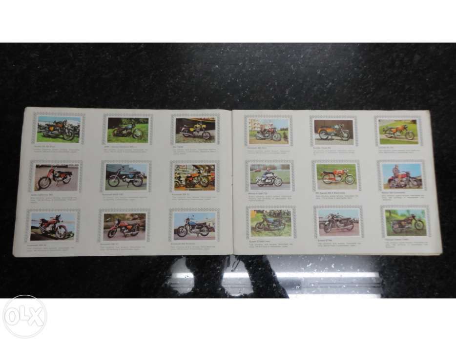 Caderneta de cromos Motorismo (COMPLETA)