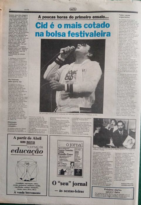 José Afonso	- - -		Se7e - nr. 97	- - - - -	Jornal