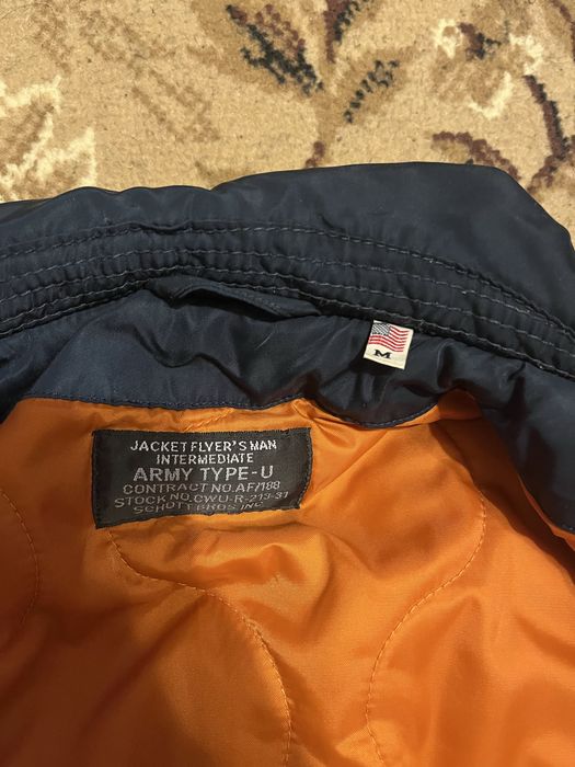 Куртка-бомбер Schott NYC CWU