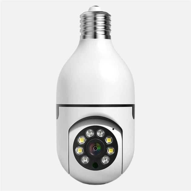 IP-камера видеонаблюдения E27 (V380 Pro) Q16S-1 White