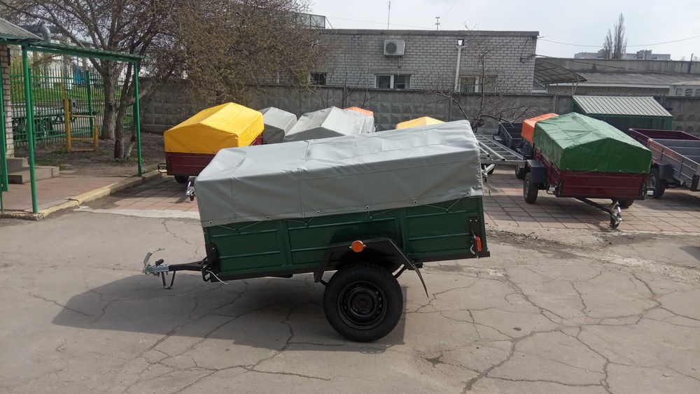 НОВИЙ УНІВЕРСАЛЬНИЙ ПРИЦЕП с завода 2000/1300/410  Доставка. Гарантія.