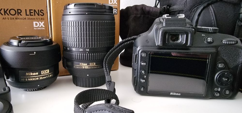 Nikon d3300 2x obiektyw jak nowy