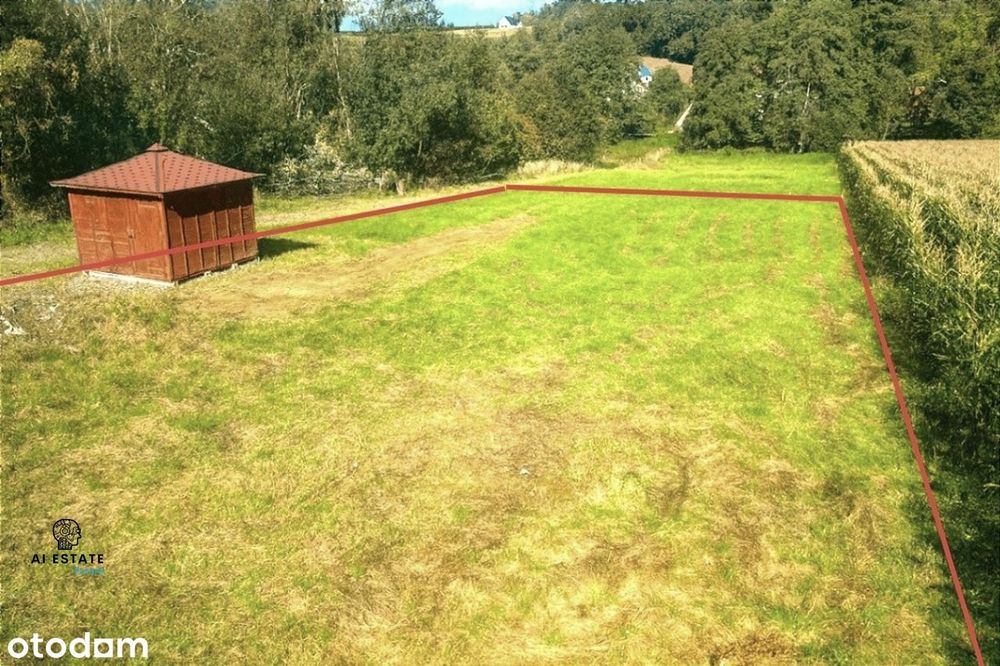 Uzbrojona działka w 926m² Janowicach