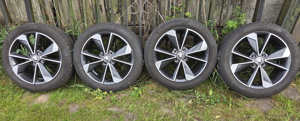 Felgi Oryginał Skoda CitiGo Vw UP Seat Mii 6Jx16 ET43 4x100 Opony 185/50R16