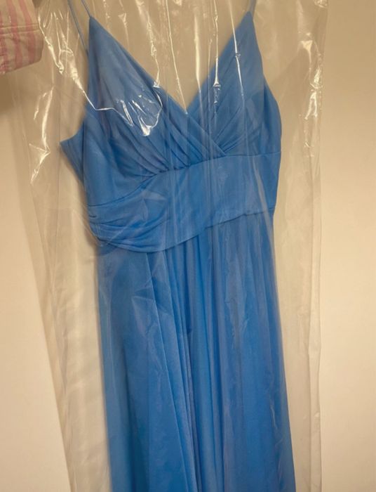 Vestido de cerimonia azul