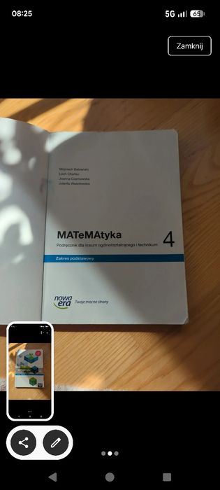 Matematyka 4 podręcznik