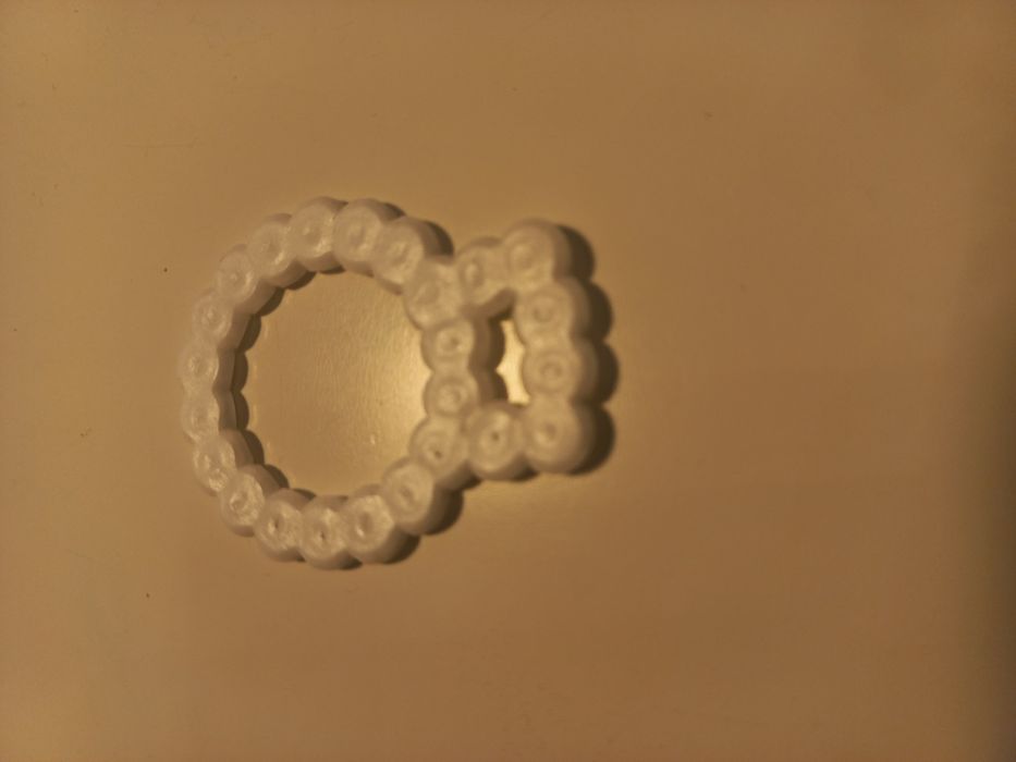 Biały mainth spiner