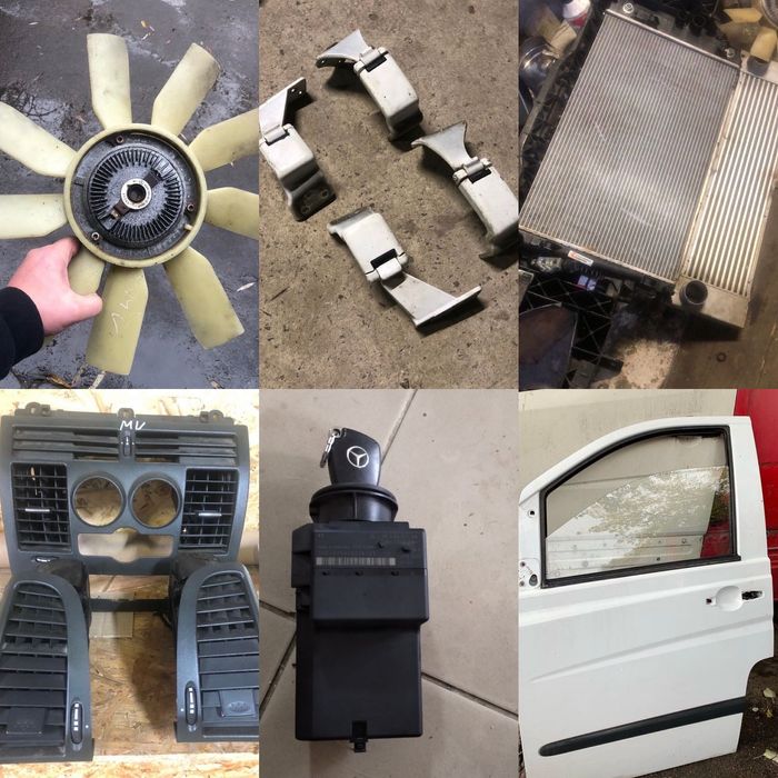 Замок зажигания, двери Mercedes Vito 639 консоль , вискомуфта