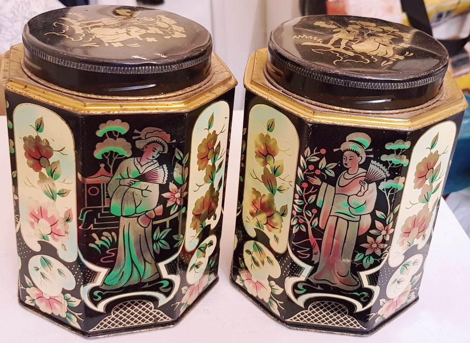 Caixas de chá ..