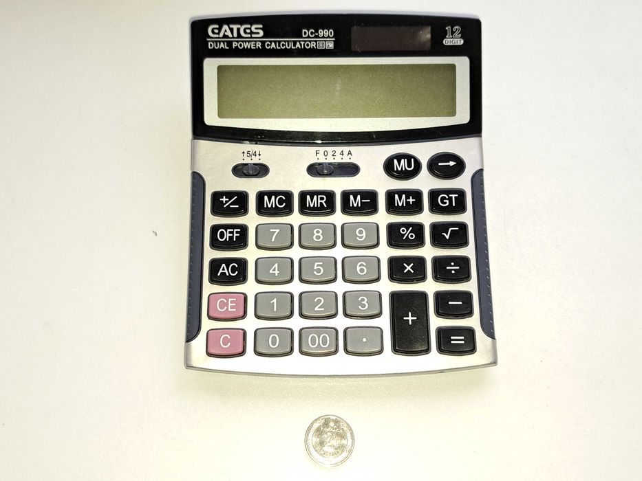 Калькулятор дванадцятирозрядний