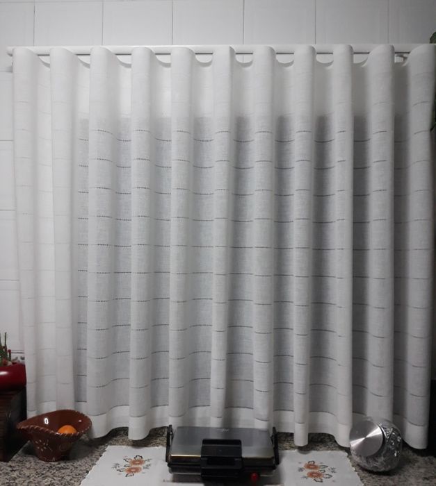 Cortinados como novos