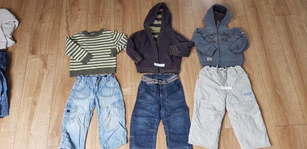 MEGA paka dla chłopaka - ubranka 86- 98