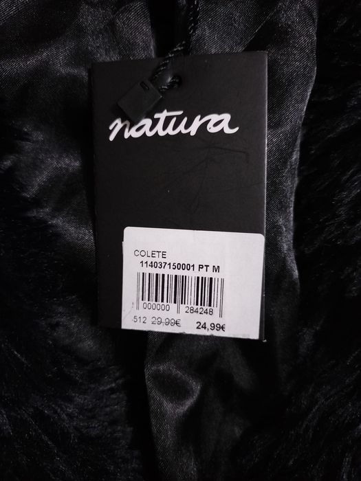 Colete/ Colete novo/ colete com pêlo
