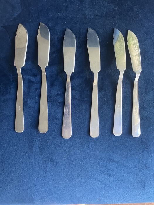 Talheres peixe - 6 facas