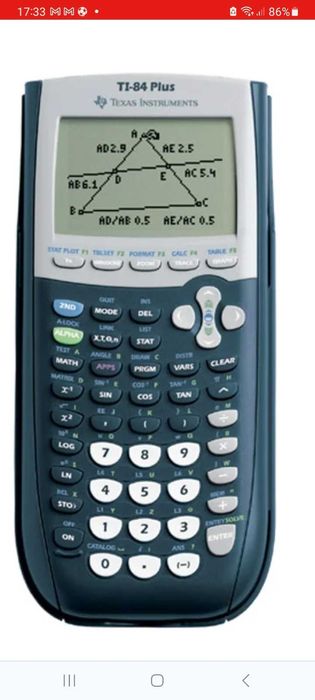 Excelente calculadora gráfica TI-84 Plus