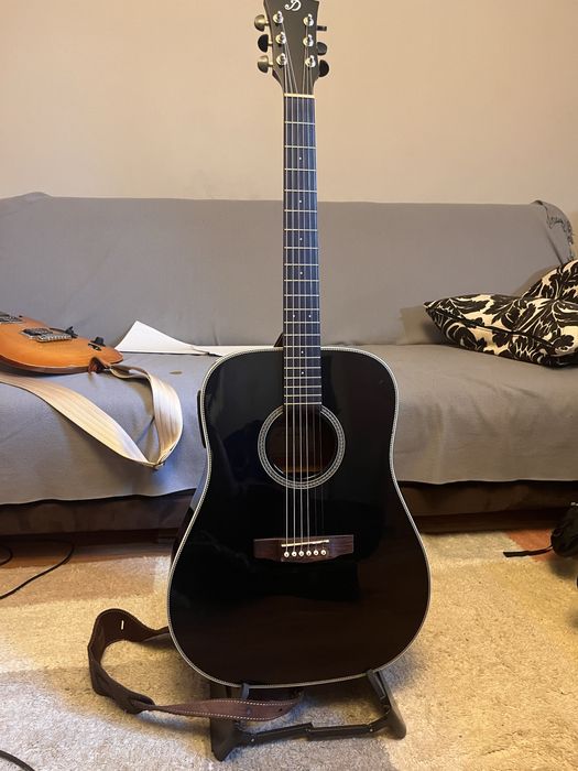 Gitara elektroakustyczna Dowina D555 BKW