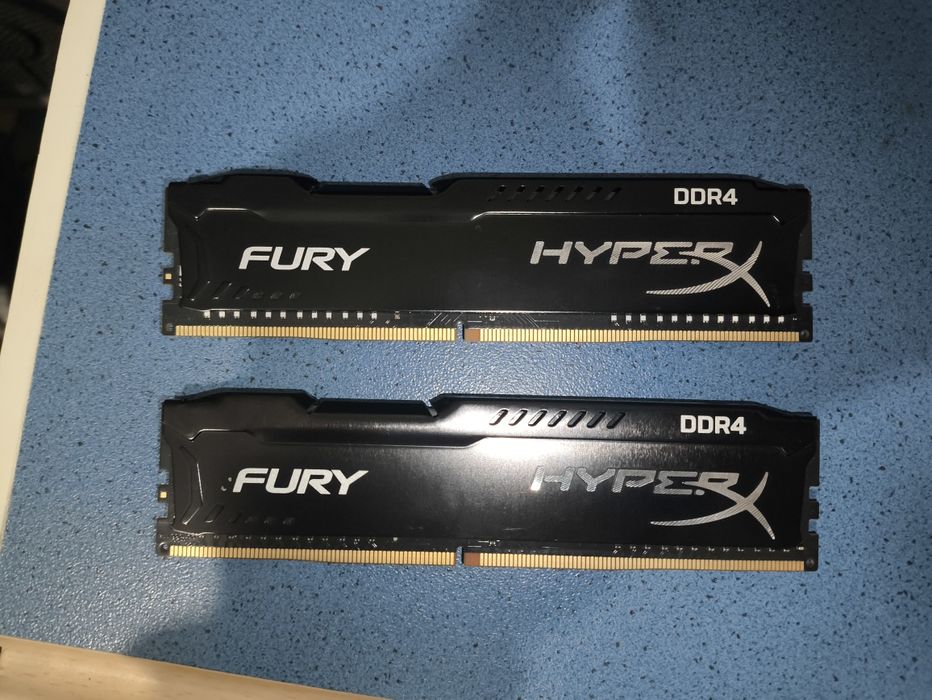 Оперативна пам'ять ddr4 Hyperx Fury 8gb(16gb) 3200mhz