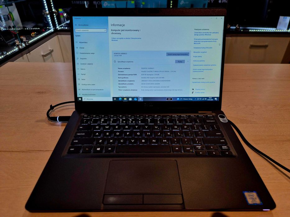 Dell Latitude 5300, intel i7, 8gb ram, SSD, Windows 11