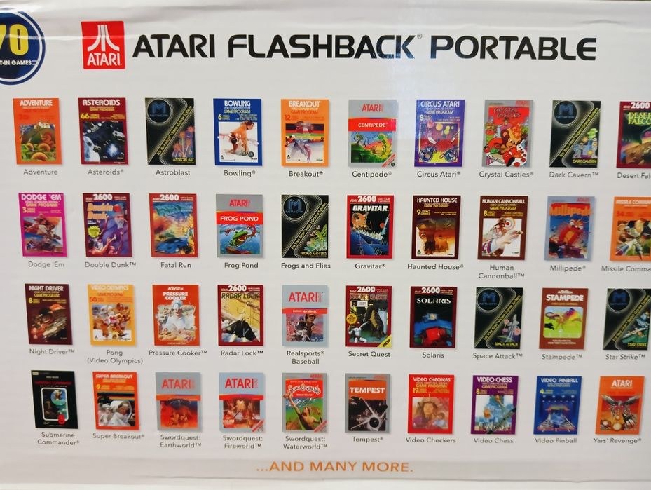 Atari gra 70 gier flashback