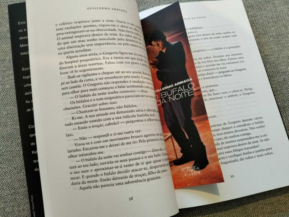 Livro "O búfalo da noite" de Guillermo Arriaga
