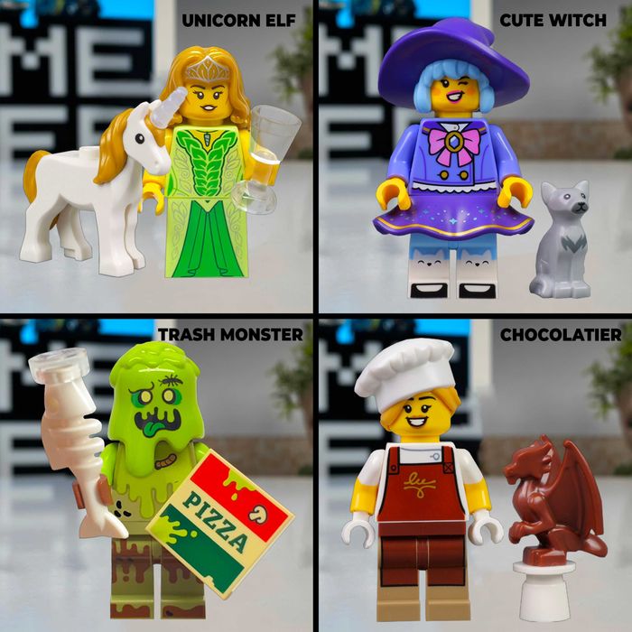 LEGO Мініфігурки 29 серія Уся колекція ЛЕГО Minifigure Series 29 Bionicle Ronin Hunter Новий