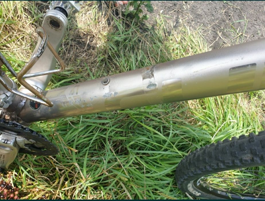 Rower MTB XC Cube Reaction uszkodzona rama 22cale koła 26cali