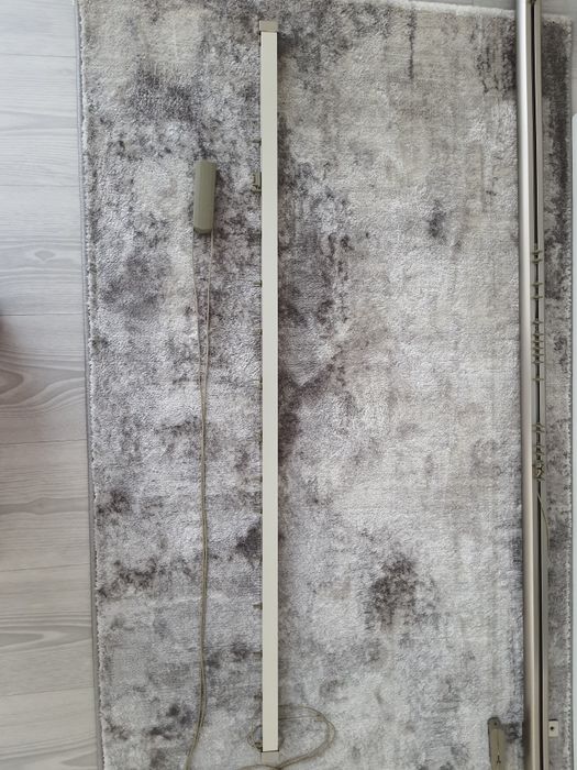 Cortinado pendente com calha em inox