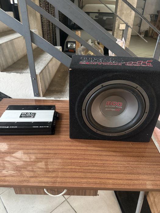 Subwoofer e Amplificador