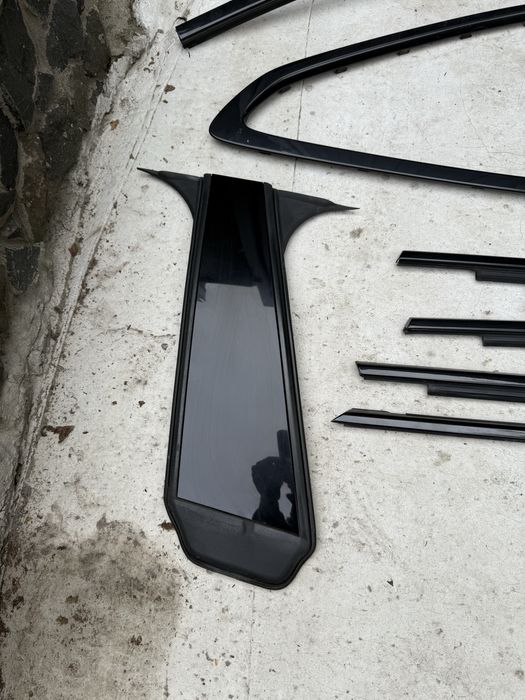 Антихром bmw 3 GT f34 shadow line m paket накладки Розборка