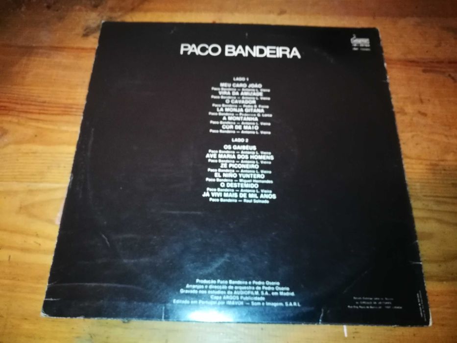 PACO BANDEIRA - Amigos Amigos LP