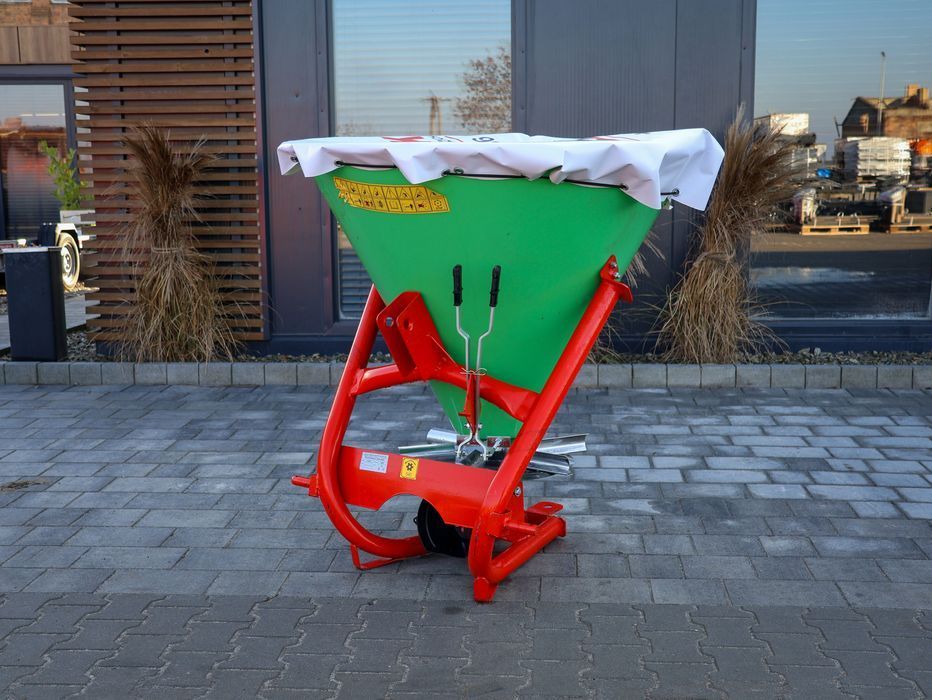 Rozsiewacz nawozów Lejek plastik ocynk 500L