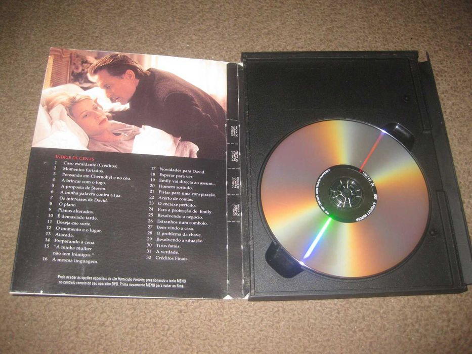 DVD "Um Homicídio Perfeito" com Michael Douglas/Snapper