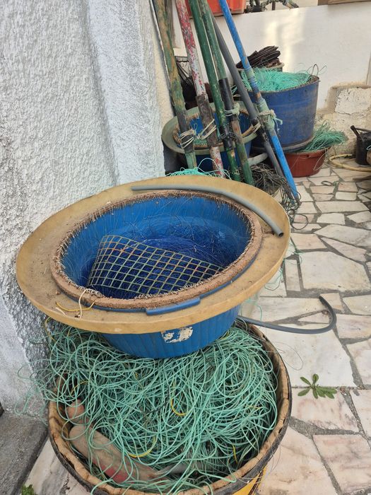 Conteúdo de armazém de pesca em Sesimbra