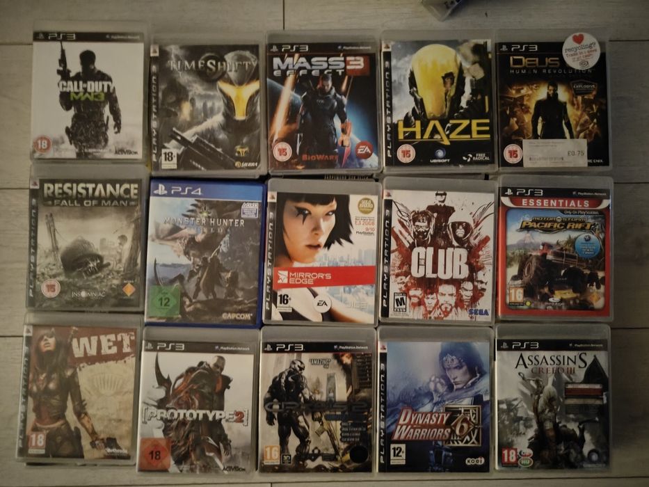Ігри на ps3 та ps4