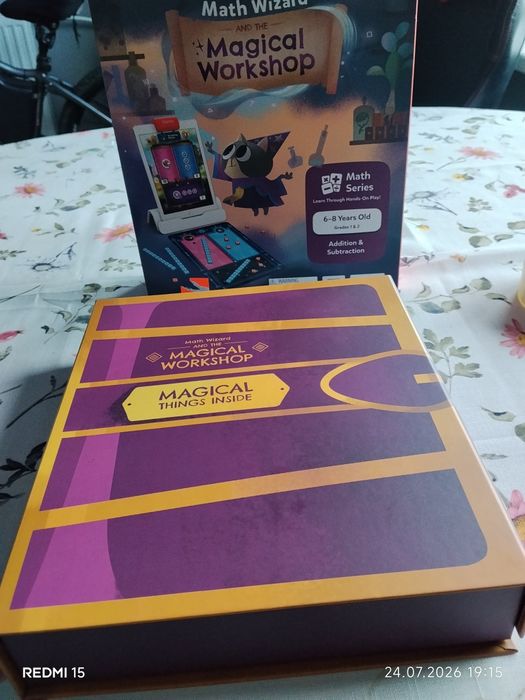 Osmo  gra Math Wizard and the Magical Workshop gra na tablet
