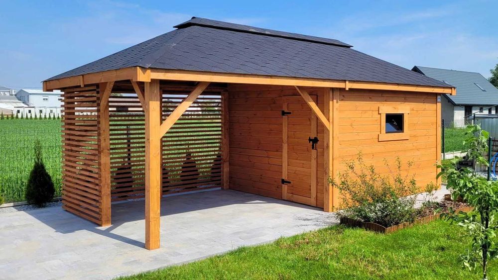 • • • • Domek narzędziowy • • • • BARTEK 6x3 m  producent DREWNOTRIK