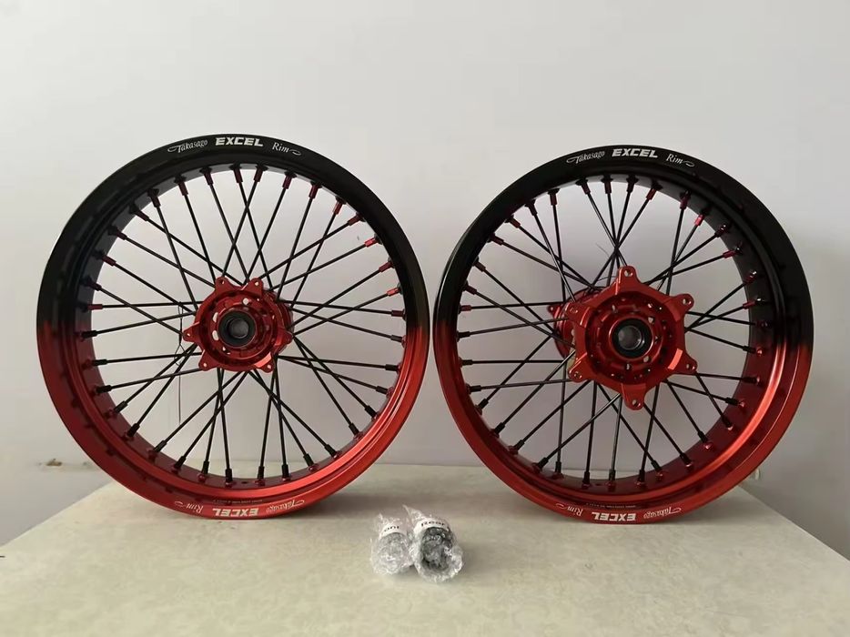 Rodas Supermotard 17' bicolor