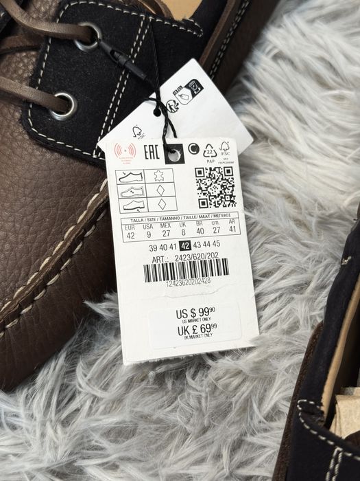 Skórzane Buty meskie typu Mokasyny ~ Zara 42