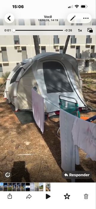 Tenda de campismo