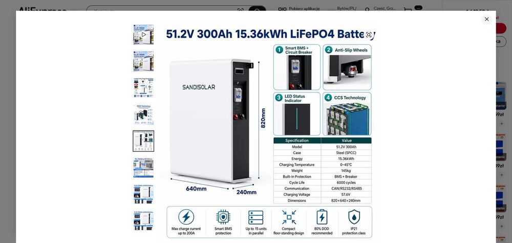 Faliwnik hybrydowy Anenji 11 Kw