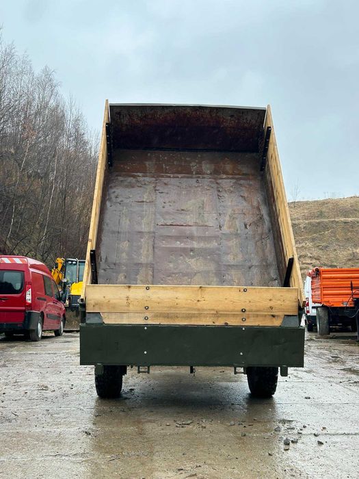Przyczepa jednoosiowa wywrotka