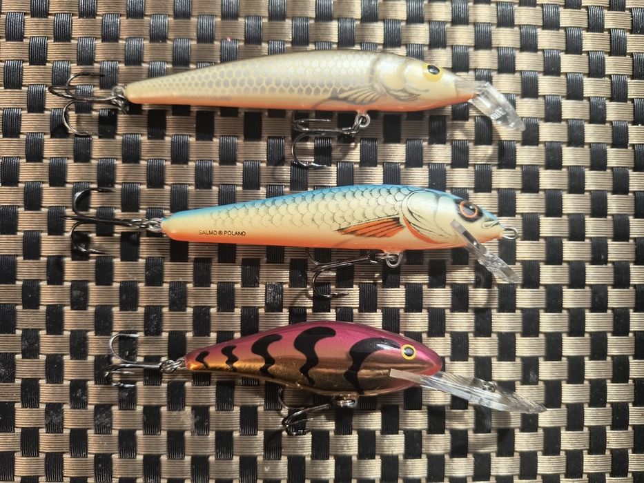 Salmo Sting, Salmo Minnow, Salmo Executor