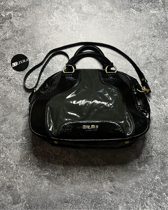 Сумка Miu Miu Leather City Bag