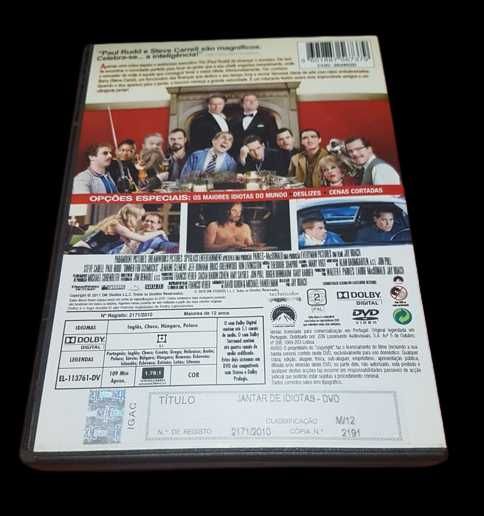 JANTAR DE IDIOTAS (Steve Carell, Zach Galifianakis, Paul Rudd) Rir Rir