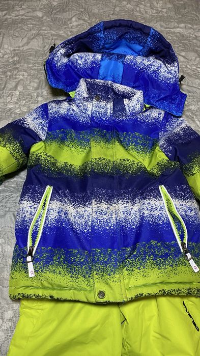 Зимовий дитячий комбінезон / термокостюм 5–6 років, розмір 122–128