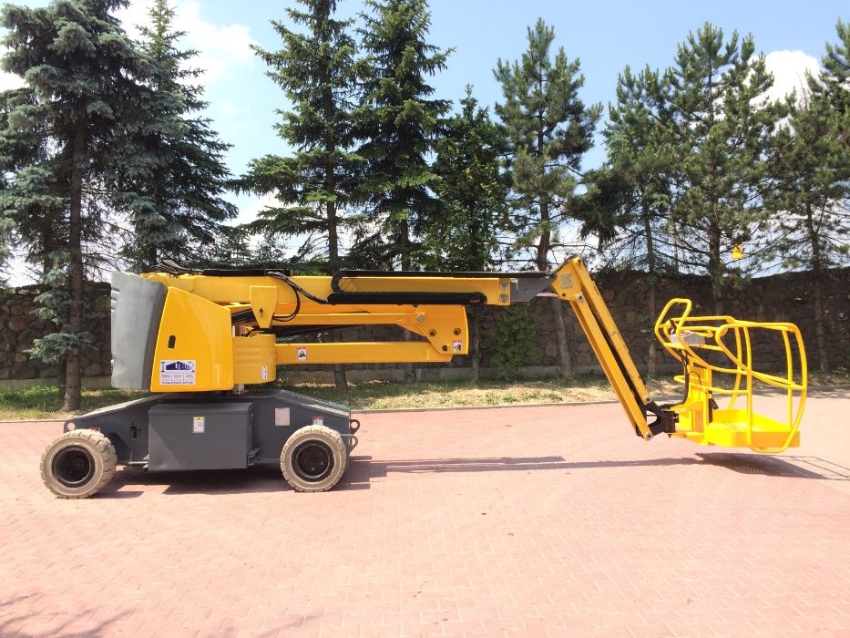 Wynajem podnośnika zwyżka 15 metrów HAULOTTE JLG GENIE MANITOU