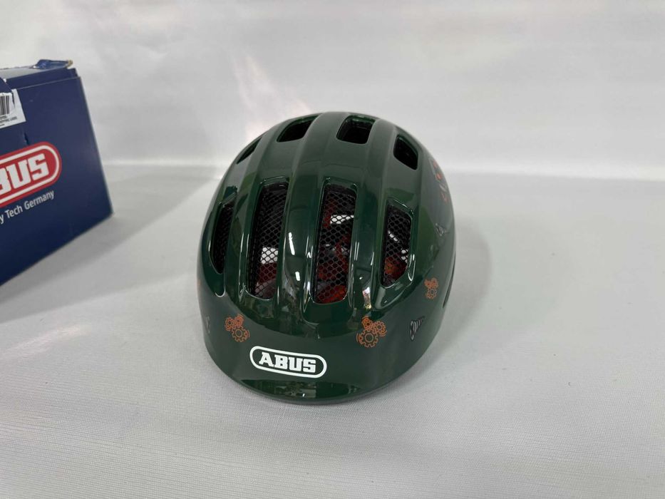 Kask rowerowy dziecięcy Abus Smiley 3.0 Green Robo M 50-55cm