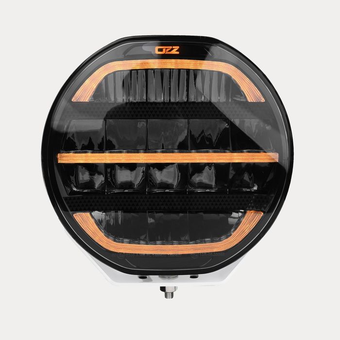 Lampa drogowa LED OZZ XR2 P9" biały halogen + pozycja