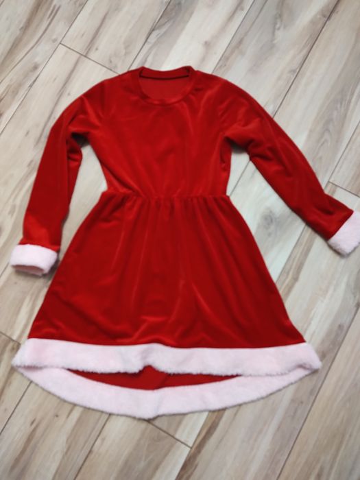 Sukienka Mikołajka  r.146 / 152