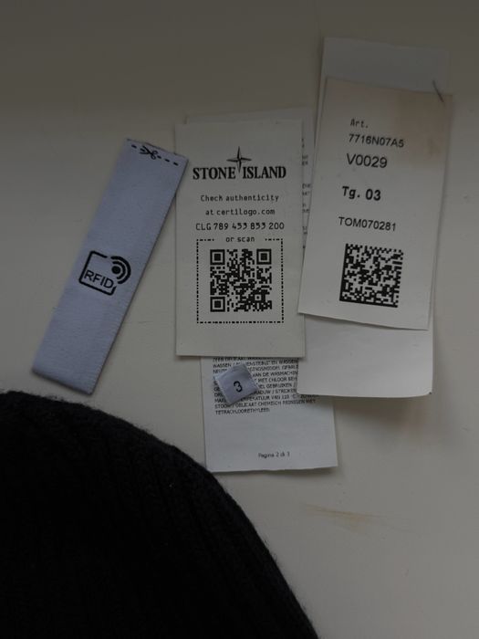 шапка ОРИГІНАЛ Stone Island  7716N07A5 V0029